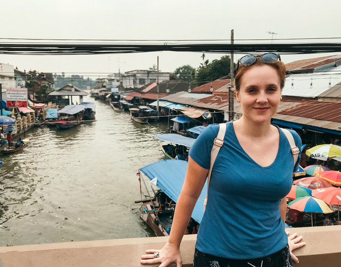 Mercado flotante Amphawa