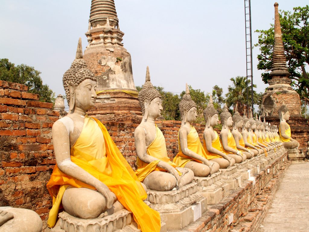 Budas en Ayutthaya