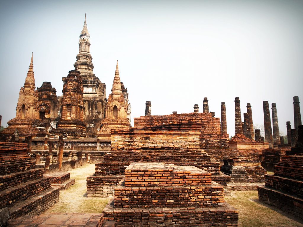 Ruinas de Ayutthaya