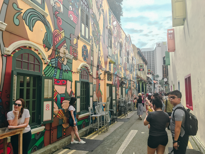 Haji Lane St Singapur