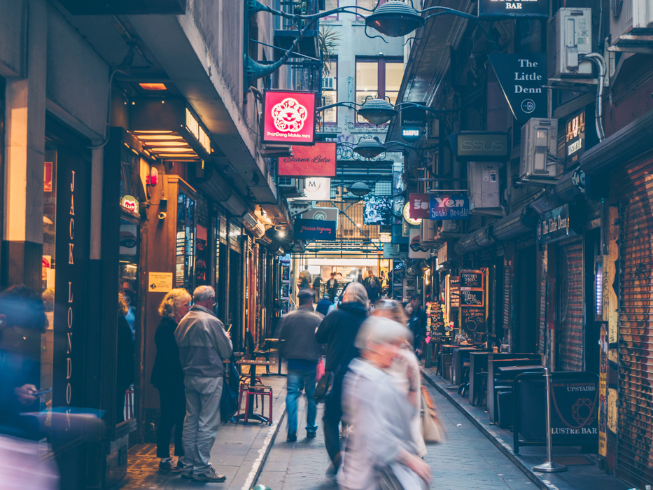 Laneway en Melbourne