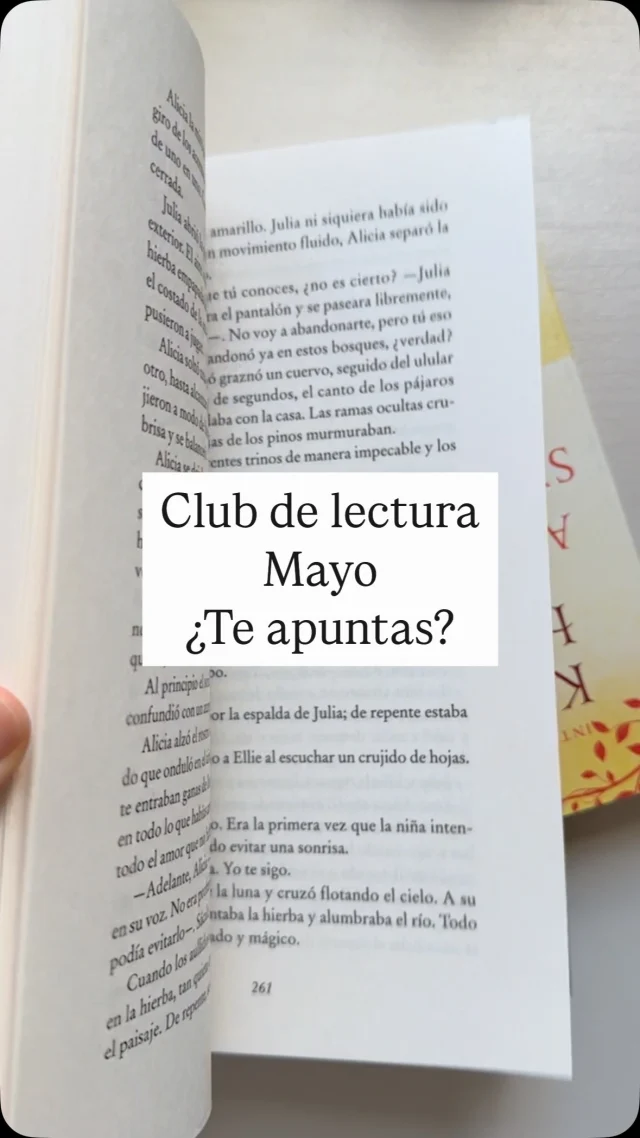 ¿Te apuntas?
•
📚En mayo toca “La niña salvaje” de Kristin Hanna.
•
📚Divido la lectura en 4 o 5 etapas, depende del número de páginas, y cada semana comentamos la etapa que tocaba leer.
•
📚Organizo la lectura conjunta a través de un grupo de telegram y te paso por privado el link del grupo.
•
📚Si no llegas a la meta, no pasa absolutamente nada.
Aquí no venimos a estresarnos, sino a disfrutar de la lectura, cada una a su ritmo.
Te unes a la charla en la siguiente semana y listo😊
•
¡Escríbeme por privado si tienes dudas!
•
•
#clubdelectura #lecturaconjunta #bookclubofinstagram #bookclubs #bookclubsofinstagram #bookclub #bookclubreads #bookclubpick #bookclubbook